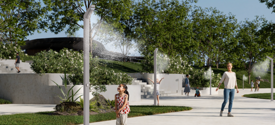 Collection Aeris de Vortex : des solutions de rafraîchissement urbain innovantes pour lutter contre les îlots de chaleur